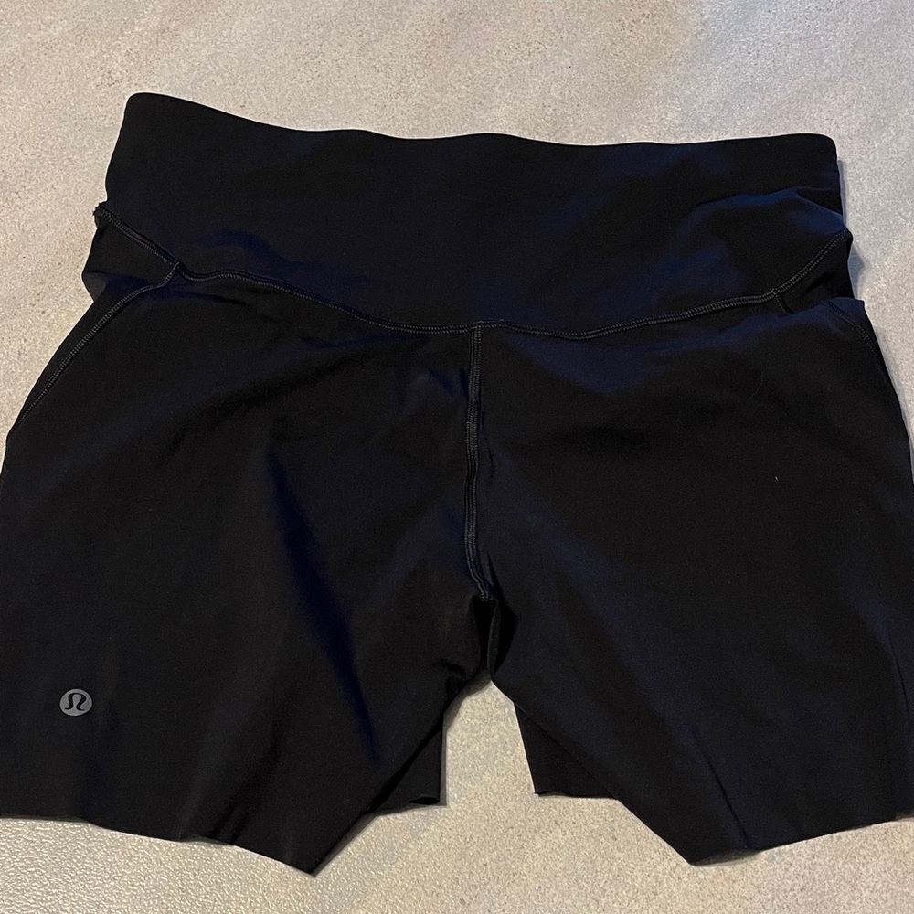 lululemon athletica Women's Midnight Black Athletic Shorts